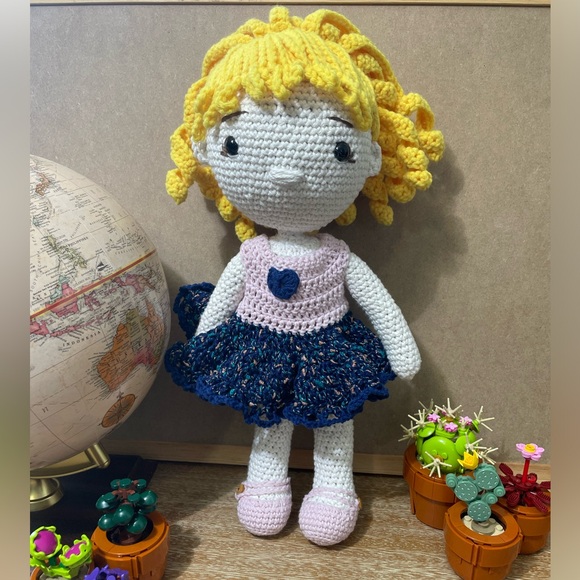 Sunshine - 15.5 inches amigurumi doll